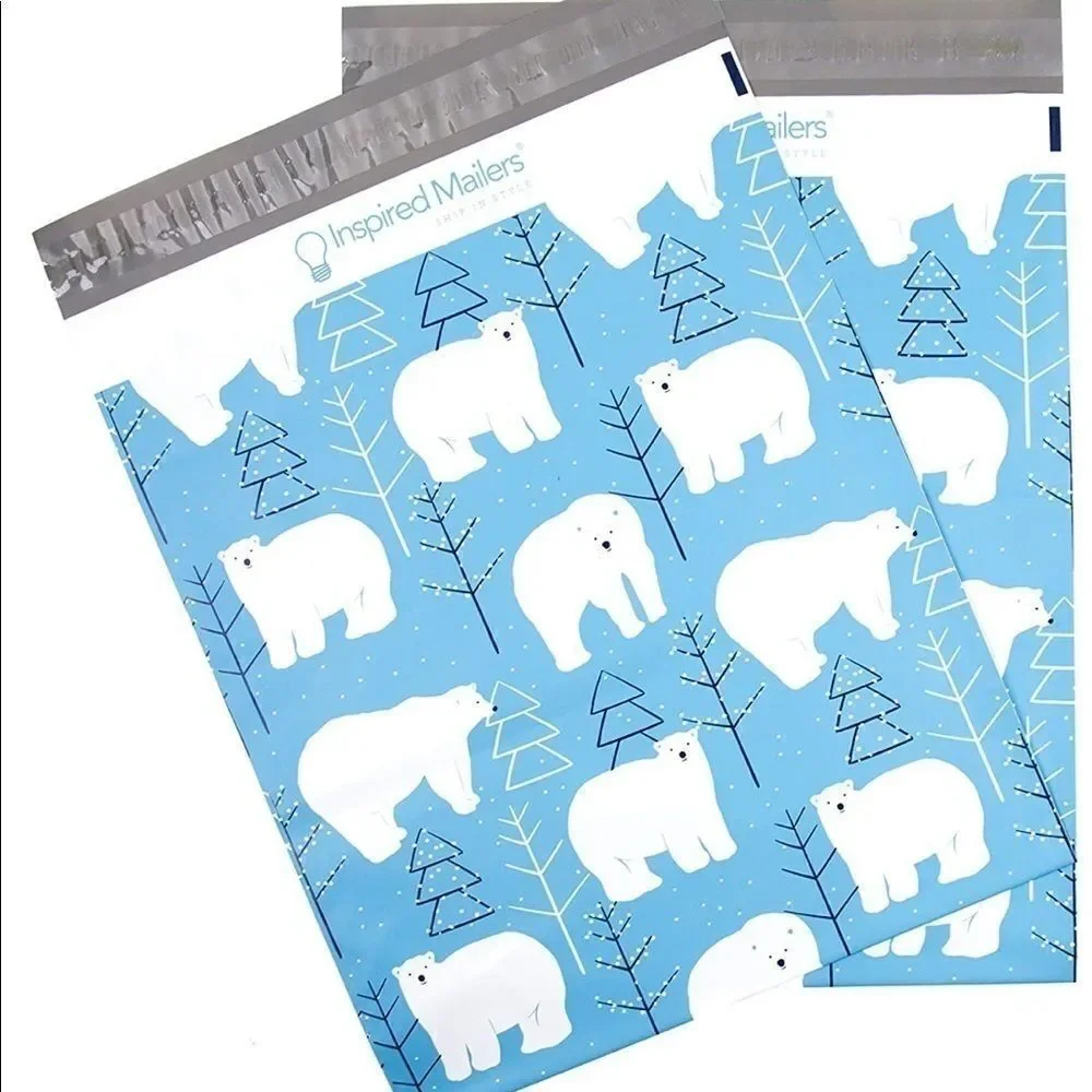 Poly Mailers MIX Winter ❄️ Season 10x13 12,5x15,5